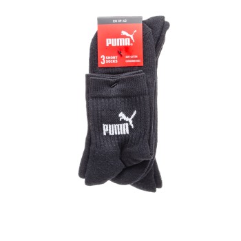 ЧОРАПИ 701235360 BLACK 35/38 PUMA ELEMENTS UNISEX SHORT CREW SOCK 3P