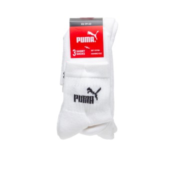 ЧОРАПИ 701235360 WHITE 35/38 PUMA ELEMENTS UNISEX SHORT CREW SOCK 3P