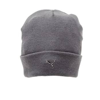 ШАПКА 026404-03 GREY Metal Puma Cat High Crown Beanie