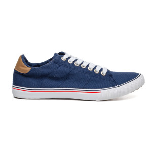 WOMEN`S CANVAS SHOES 103071 NAVY