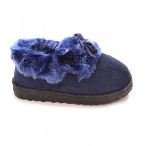 WOMEN`S HOME SLIPPERS 418011 NAVY