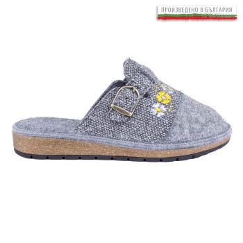 ДАМСКИ ПАНТОФИ 191013 LT.GREY