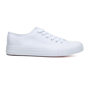 WOMEN′S CANV 163268 WHITE