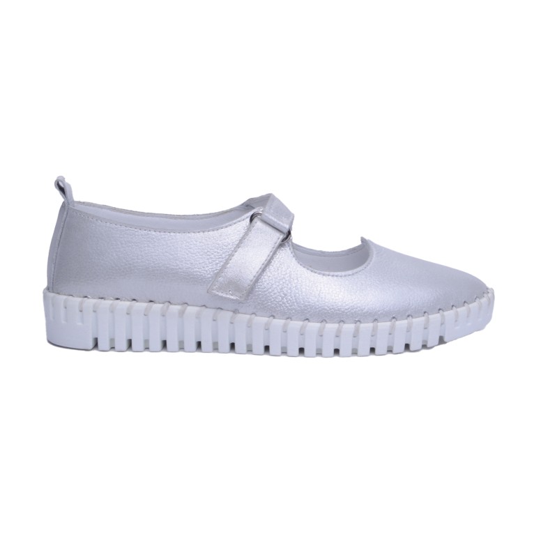 ДАМСКИ ОБУВКИ 605014 SILVER