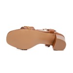 ДАМСКИ САНДАЛИ 558003 BROWN