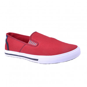 MEN`S CANVAS SHOES 16-081300 RED