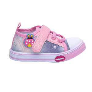 KIDS′ CANVAS SHOES 012114 PINK № 19/24