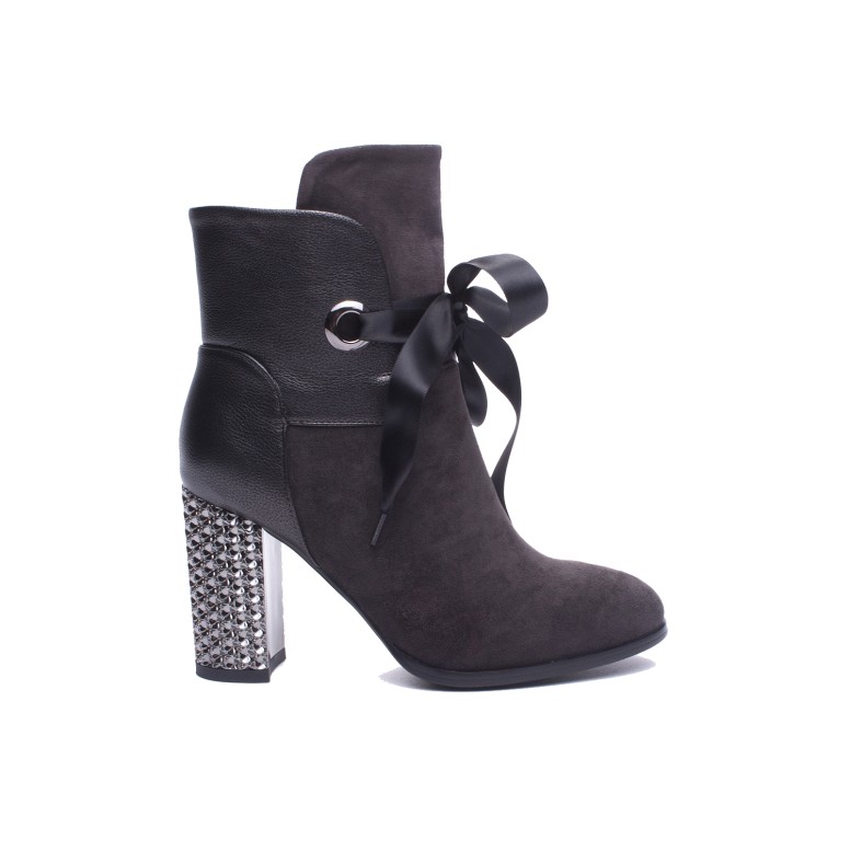 ДАМСКИ БОТИ 071182 GREY