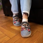 ДАМСКИ ПАНТОФИ 191055 GREY