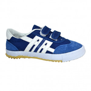 KID`S CANVAS SHOES S-120 ROYAL/WHITE № 30/35