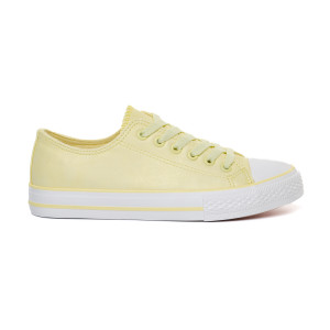 WOMEN′S CANVAS SHOES 163317 YELLOW