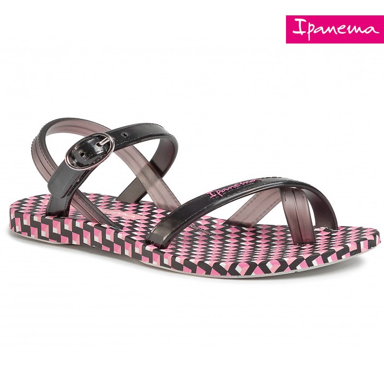 ДАМСКИ САНДАЛИ IPANEMA 82766/24898 WHITE/BLACK/