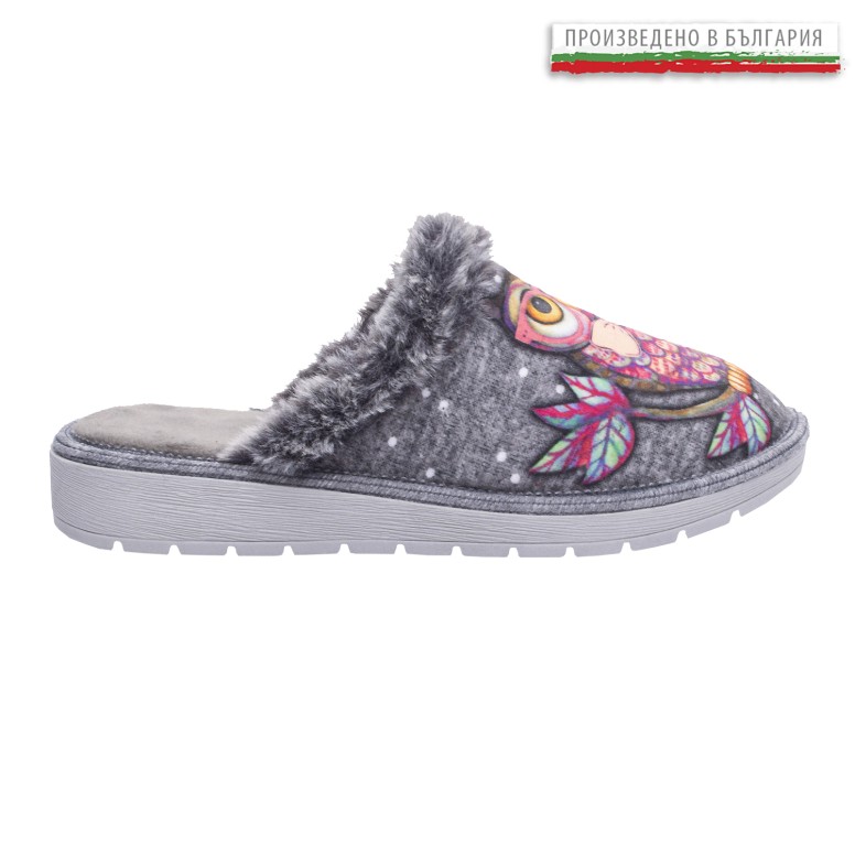 ДАМСКИ ПАНТОФИ 191089 GREY