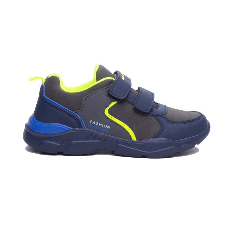 ДЕТСКИ МАРАТОНКИ 194057 GREY/NAVY № 26/30