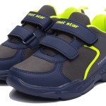 ДЕТСКИ МАРАТОНКИ 194057 GREY/NAVY № 26/30