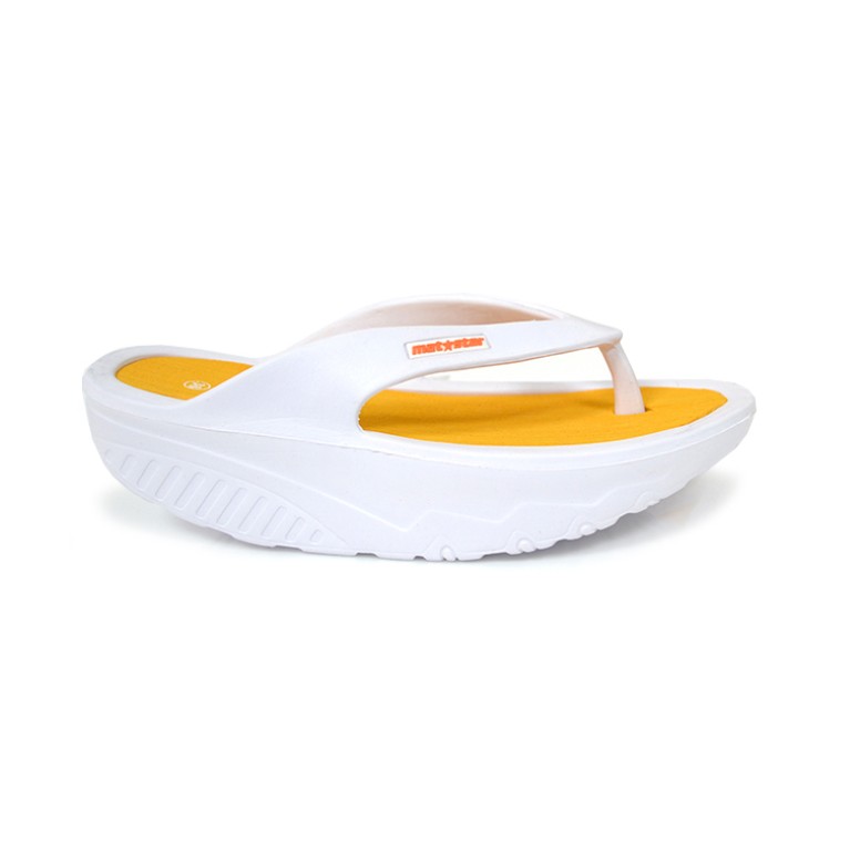 ДАМСКИ ДЖАПАНКИ 14-83159 WHITE/ORANGE