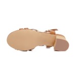 ДАМСКИ САНДАЛИ 558012 BROWN