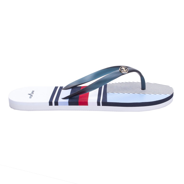 ДАМСКИ ДЖАПАНКИ 750056 NAVY/WHITE
