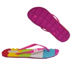 ДЕТСКИ ДЖАПАНКИ 15-7032 MIX COLORS FUXIA № 30/35