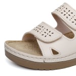 ДАМСКИ САНДАЛИ 154136 FANETTA BEIGE