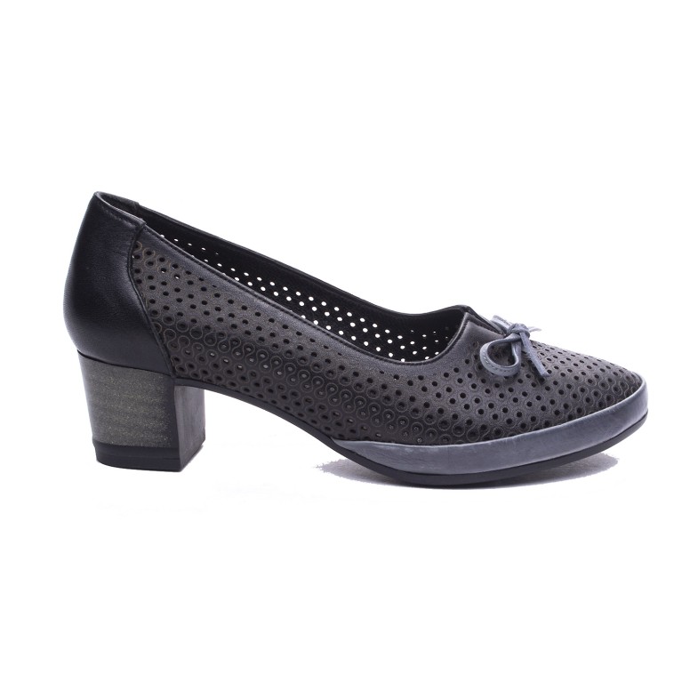 ДАМСКИ ОБУВКИ 635003 BLACK/DK.GREY