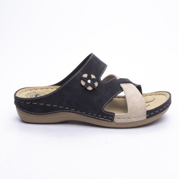 ДАМСКИ ЧЕХЛИ 154145 MIKANOS BLACK/BEIGE