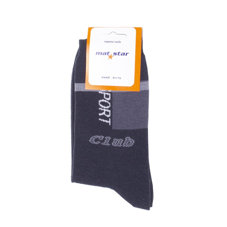 ДЕТСКИ ЧОРАПИ 95128 DK.GREY 30/35