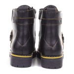 ДАМСКИ БОТИ 611030 BLACK/YELLOW