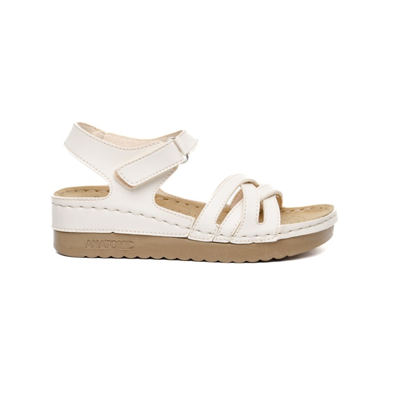 ДАМСКИ САНДАЛИ 154138 FANETTA BEIGE