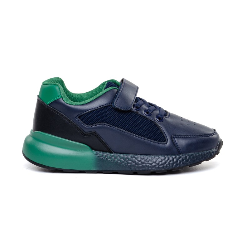 ДЕТСКИ МАРАТОНКИ 524044 NAVY/GREEN № 31/35