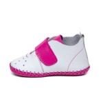 ДЕТСКИ ПАНТОФИ 621025 WHITE/FUXIA № 17/20