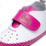 ДЕТСКИ ПАНТОФИ 621025 WHITE/FUXIA № 17/20