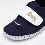 ДЕТСКИ ПАНТОФИ 621026 NAVY/WHITE № 17/20