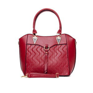 WOMAN′S HANDBAG 124517 RED