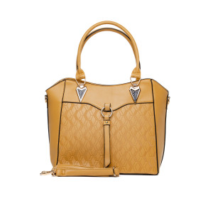 WOMAN′S HANDBAG 124517 YELLOW