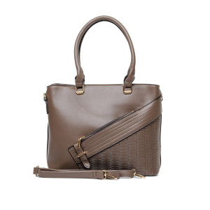 WOMAN′S BAG 124524 TAUPE