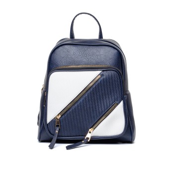 ДАМСКА РАНИЦА 578081 NAVY/WHITE