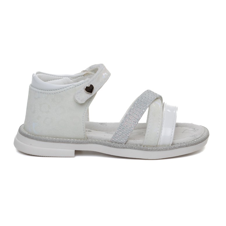 ДЕТСКИ САНДАЛИ 018276 WHITE № 25/30