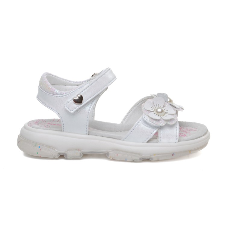 ДЕТСКИ САНДАЛИ 018274 WHITE № 26/30