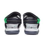 ДЕТСКИ САНДАЛИ 018287 BLACK/GREEN № 25/30