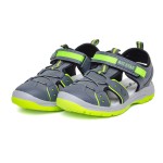 ДЕТСКИ САНДАЛИ 018290 GREY/GREEN № 25/30