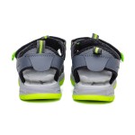 ДЕТСКИ САНДАЛИ 018290 GREY/GREEN № 25/30