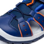 ДЕТСКИ САНДАЛИ 018290 NAVY/ORANGE № 31/35