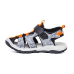 ДЕТСКИ САНДАЛИ 018291 GREY/ORANGE № 25/30