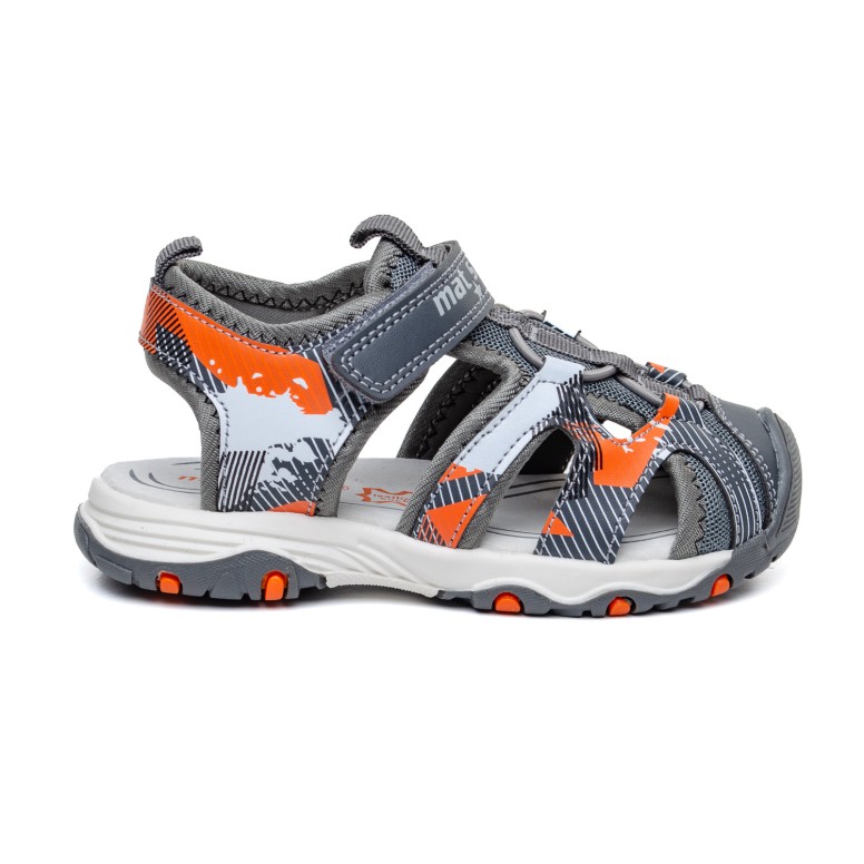 ДЕТСКИ САНДАЛИ 026449 GREY № 25/30
