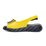 ДАМСКИ САНДАЛИ 028740 YELLOW
