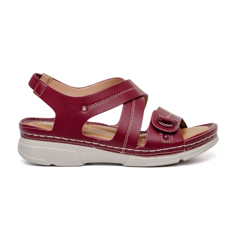 ДАМСКИ САНДАЛИ 150109 BORDO