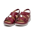 ДАМСКИ САНДАЛИ 150109 BORDO