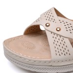 ДАМСКИ САНДАЛИ 150131 BEIGE