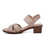 ДАМСКИ САНДАЛИ 508119 BEIGE